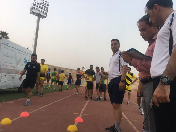 ‎تست آمادگی جسمانی کمک داوران فوتبال خوزستان برگزار شد