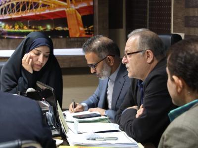 نشست مشترک مسوولین استانی و محلی با مدیرعامل شرکت آبفا اهواز با موضوع بررسی مسائل اب و فاضلاب اهواز برگزار شد نشست مشترک مسوولین استانی و محلی با مدیرعامل شرکت آبفا اهواز با موضوع بررسی مسائل اب و فاضلاب اهواز برگزار شد