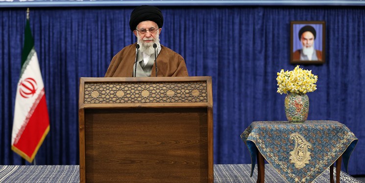 رهبر انقلاب سال ۱۴۰۰ را سال «تولید، پشتیبانیها، مانع زداییها» نامگذاری کردند رهبر انقلاب سال ۱۴۰۰ را سال «تولید، پشتیبانیها، مانع زداییها» نامگذاری کردند