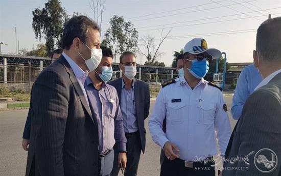بازدید میدانی شهردار منتخب اهواز از گره های ترافیکی شهر بازدید میدانی شهردار منتخب اهواز از گره های ترافیکی شهر