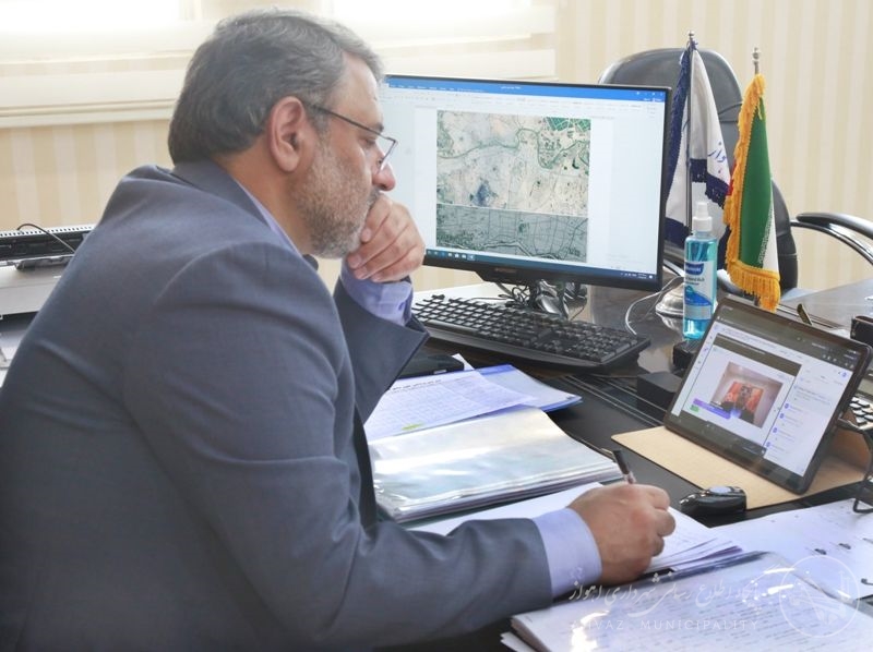 حضور شهردار اهواز در اجلاس جهانی مجازی پلی بسوی شهرها در وین اتریش حضور شهردار اهواز در اجلاس جهانی مجازی پلی بسوی شهرها در وین اتریش