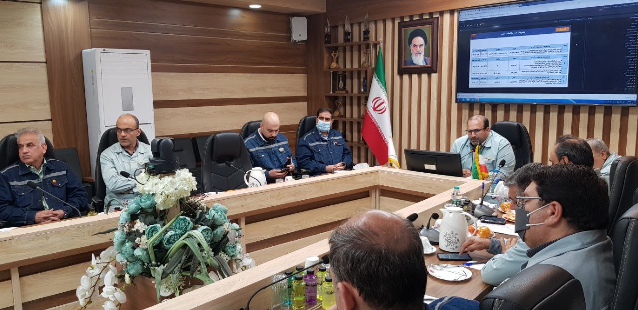 پایش عملکرد و میزان تحقق اهداف معاونتها و شرکتهای تابعه گروه فولاد خوزستان پایش عملکرد و میزان تحقق اهداف معاونتها و شرکتهای تابعه گروه فولاد خوزستان