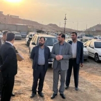 بازدید دادستان عمومی و انقلاب مرکز استان خوزستان ازپارکینگ های شهرستان اهواز 
