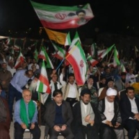 طنین غیرت رامهرمز در قلب اهواز؛ بیعت حماسی با ولایت زیر سقف بهون